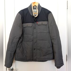 ❄️Levis insulated coat, grey/blue